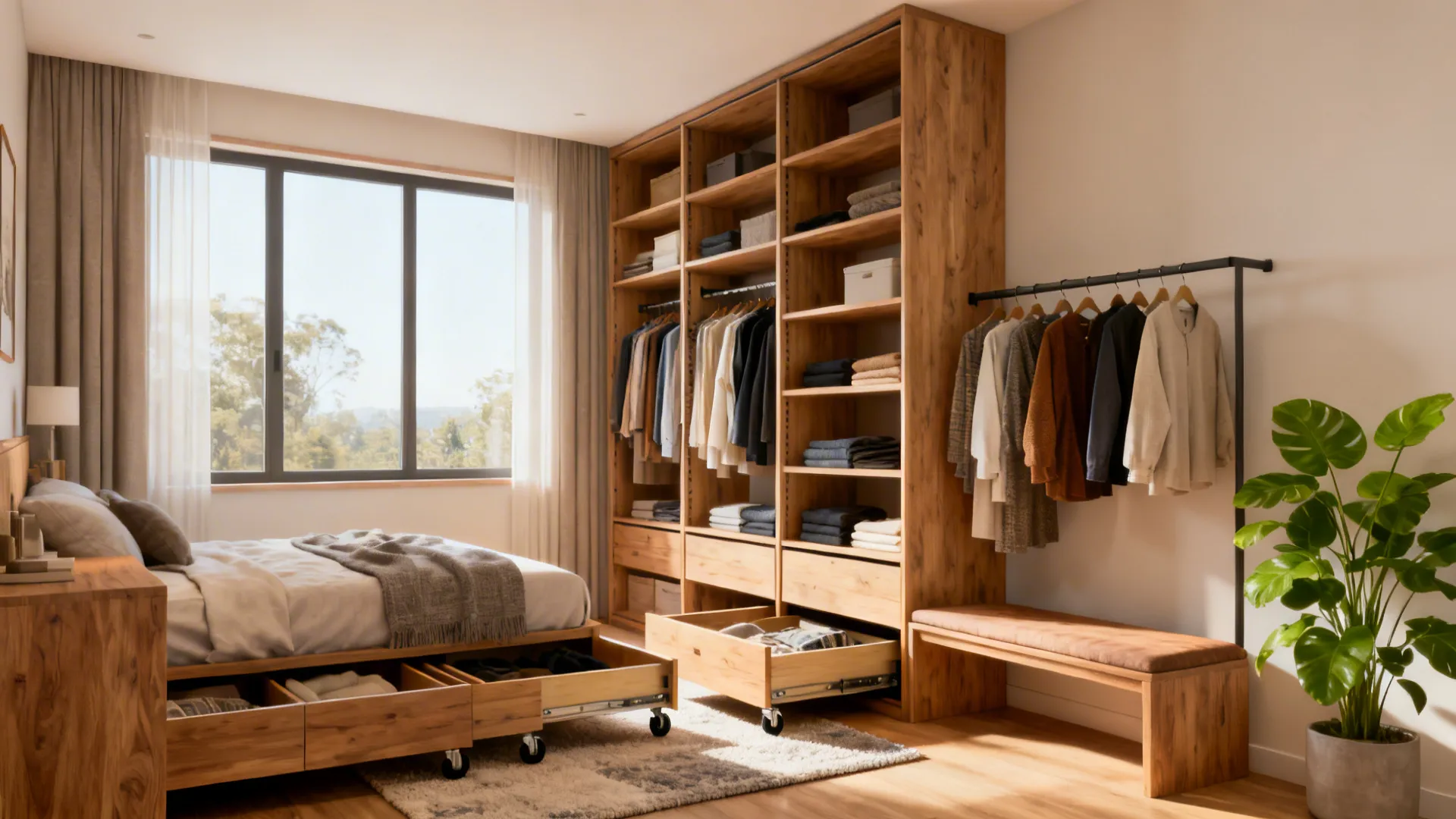 5 Compact Clothing Storage Ideas