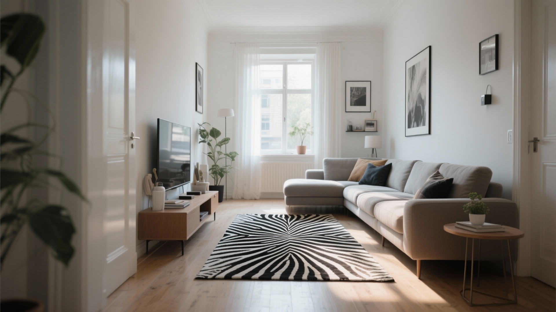 10 Zebra Rug Living Room Ideas