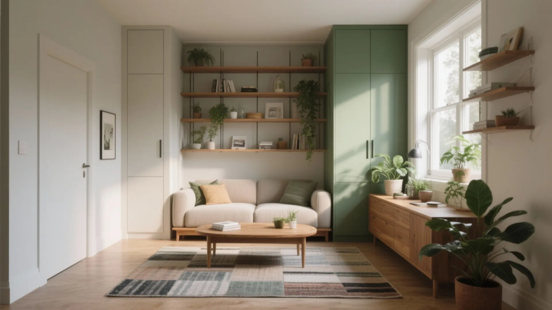 Small bounded space — 5 design ideas