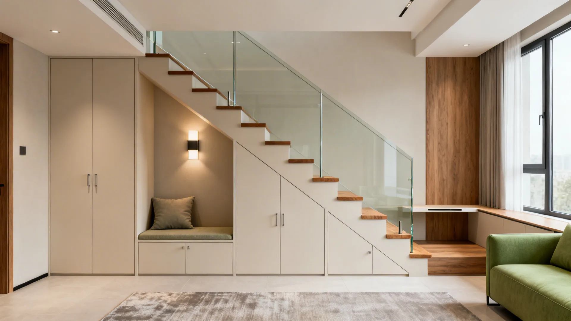 5 Small Living Room With Stairs Design Ideas