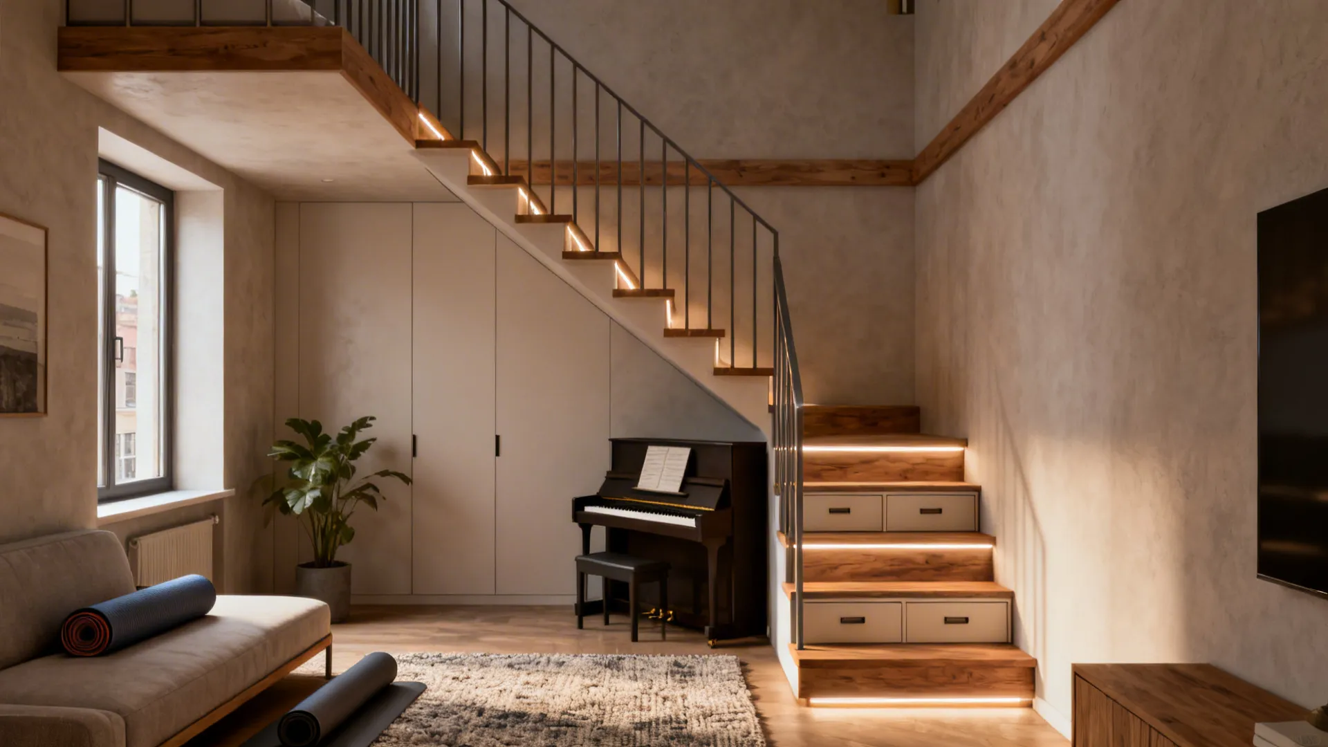 Small Living Room Ideas with Stairs — 5 Creative Solutions: Space-saving small living room ideas with stairs: practical tips, layouts, and real cases from a seasoned designer
