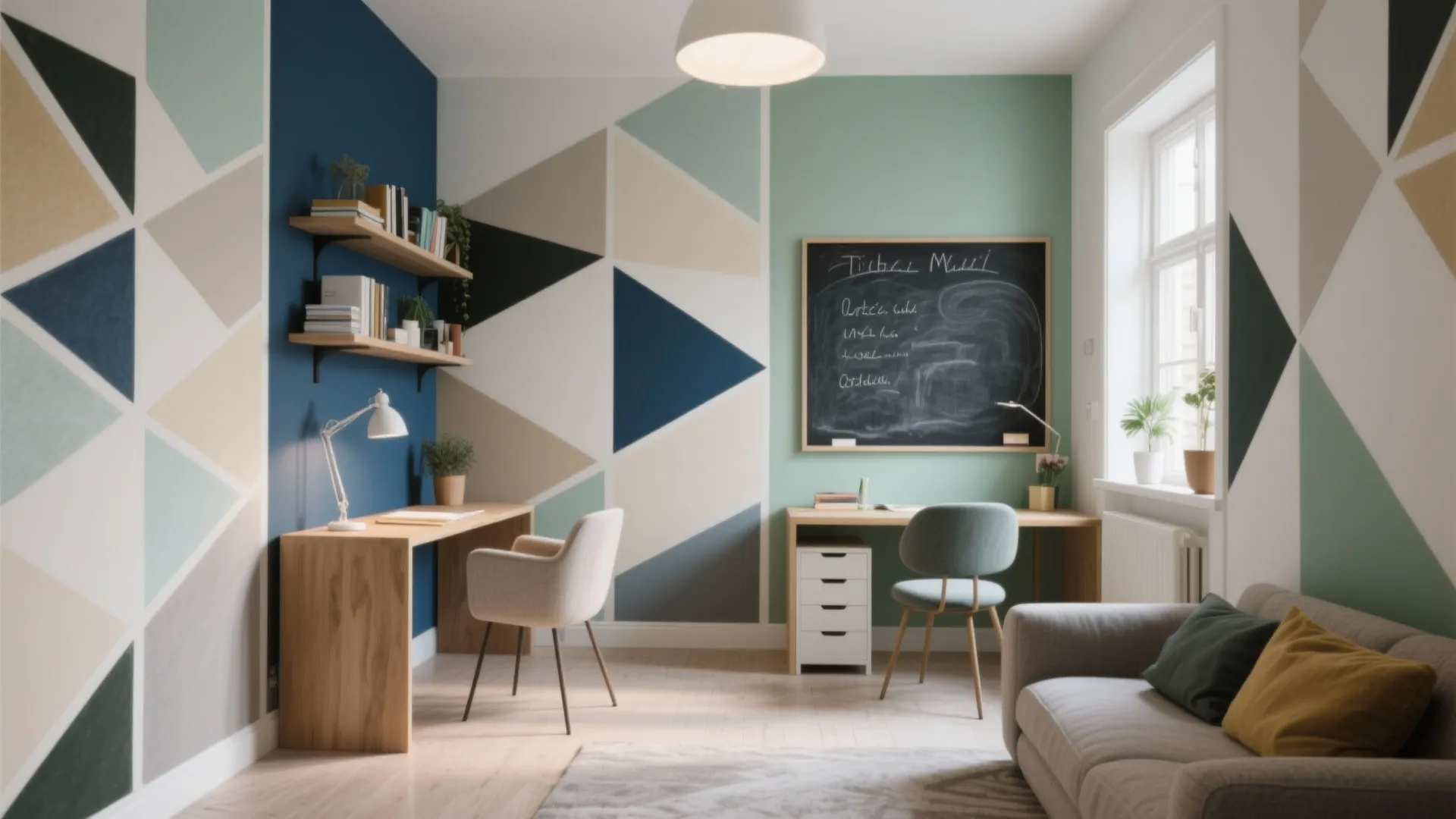 5 Wall Painting Ideas for Study Room: Creative and Practical Wall Painting Inspirations for a Productive Study Space