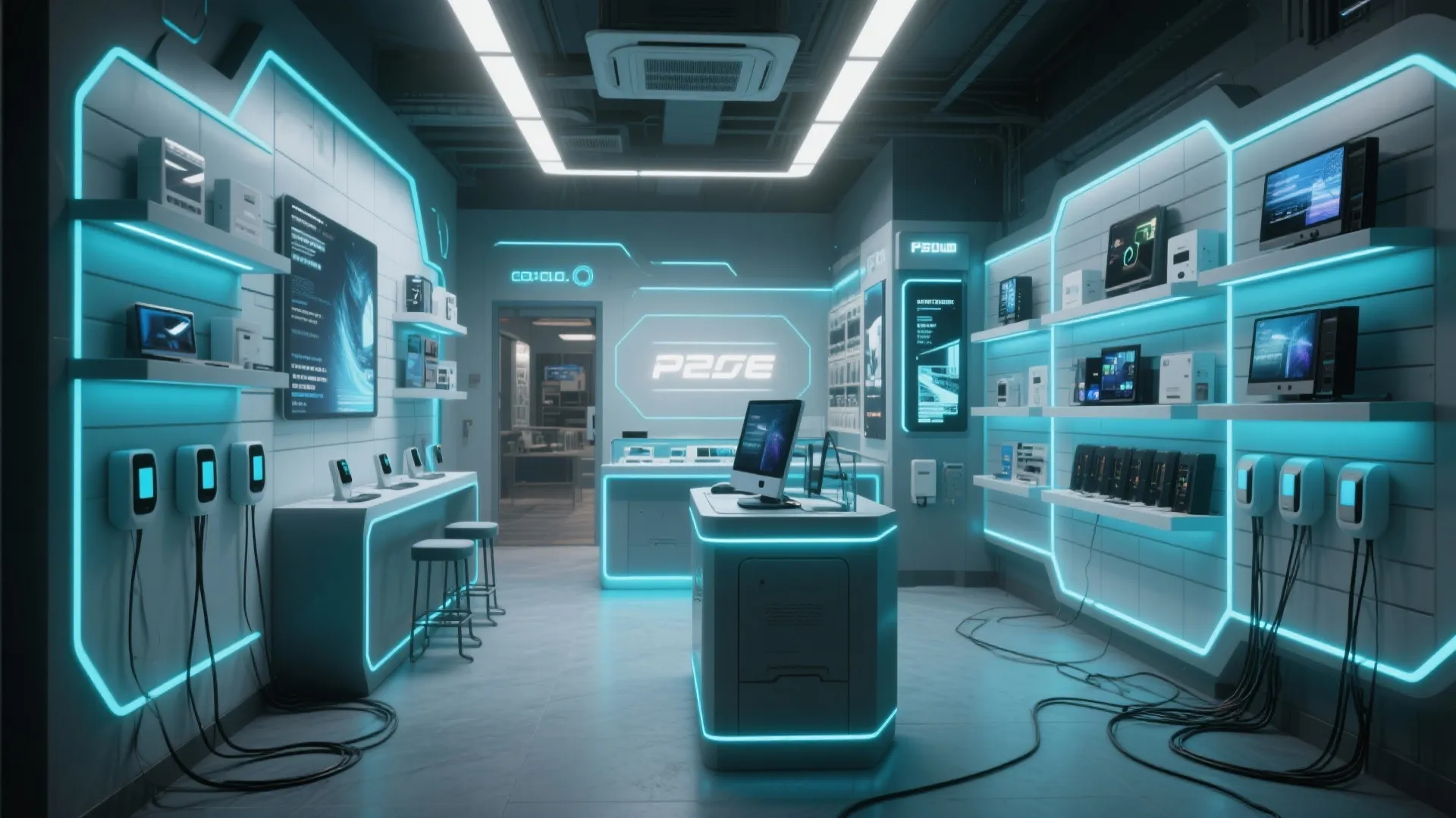 Creative Computer Shop Interior Design Ideas: Transform Your Computer Shop with Innovative Designs