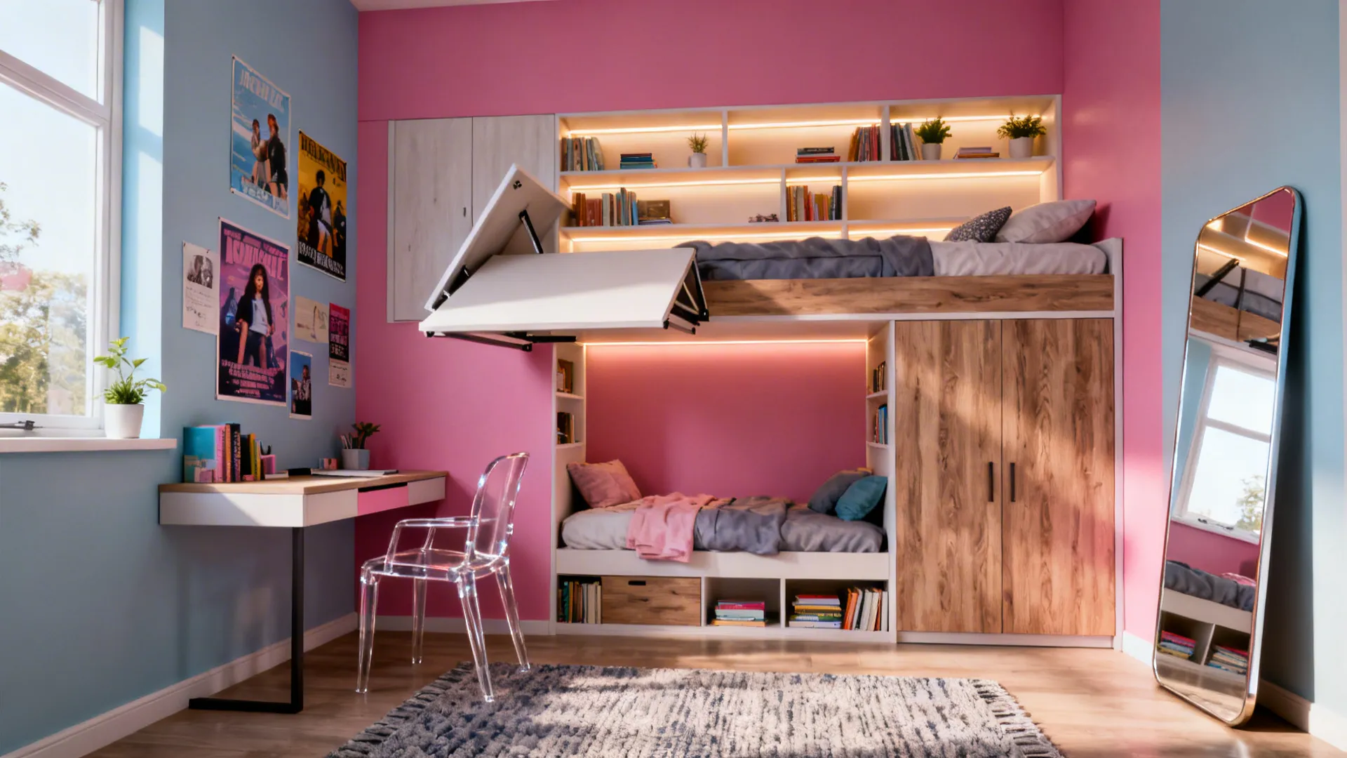 5 Small Room Ideas for Teen Bedrooms