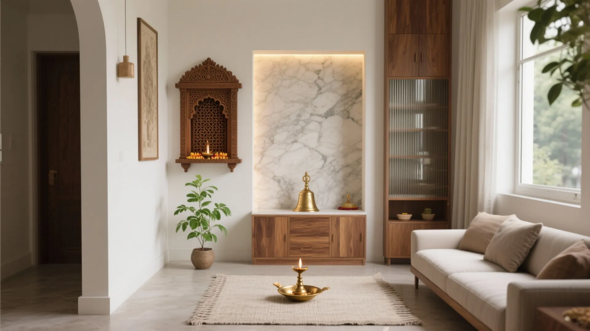 5 Temple Ideas for Small Home That Feel Calm and Sacred: Small-space mandir design from a senior interior designer—5 serene ideas, real budgets, and build tips you can use today