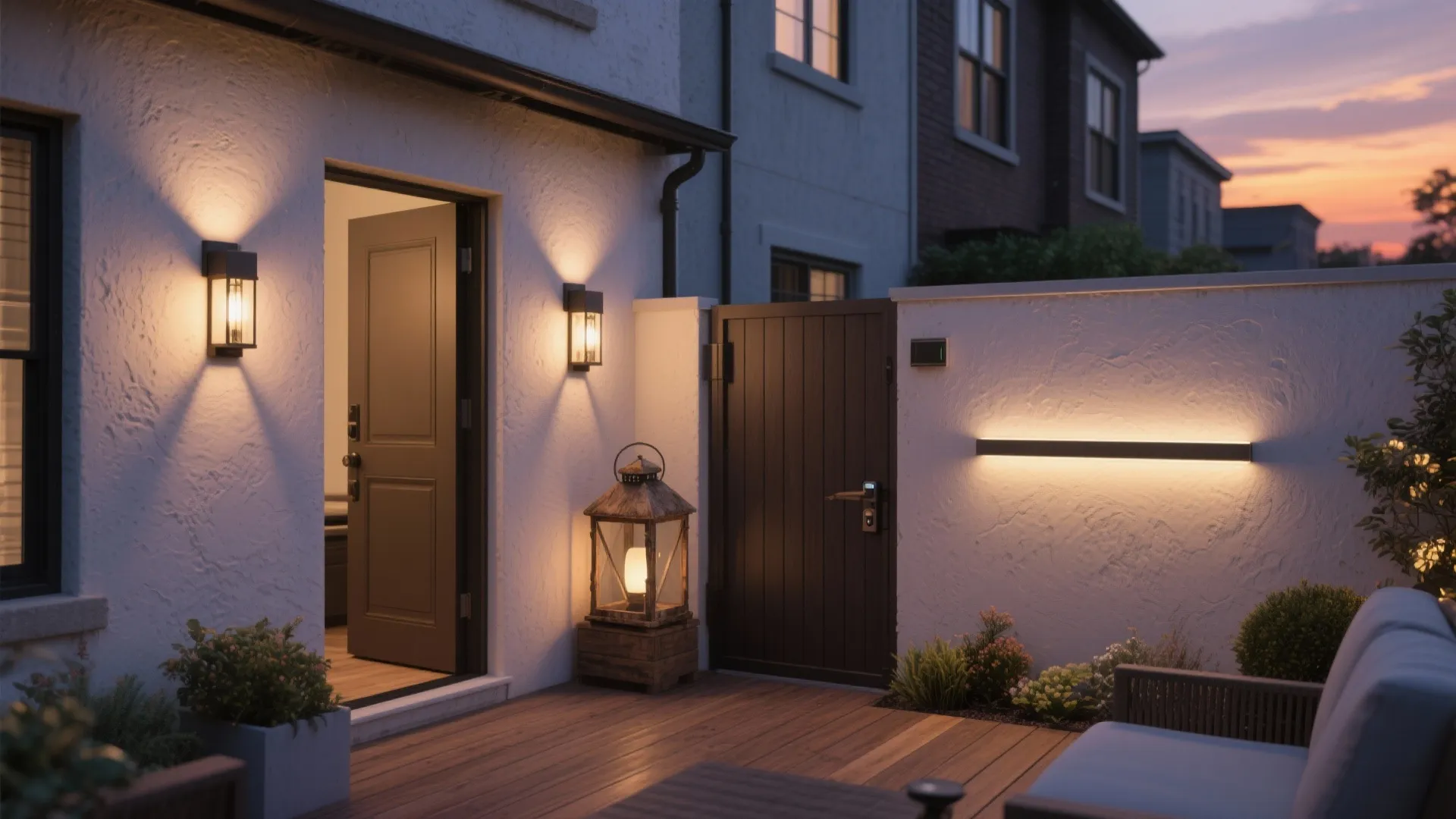 5 Bright Ideas for Light Outdoor Wall Sconce: Small exterior spaces, big impact: five practical outdoor wall sconce ideas from a veteran designer