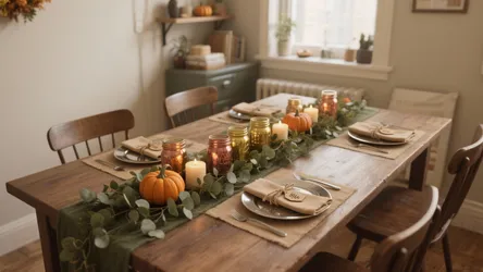 5 Cheap Dollar Tree DIY Thanksgiving Table Decor Ideas