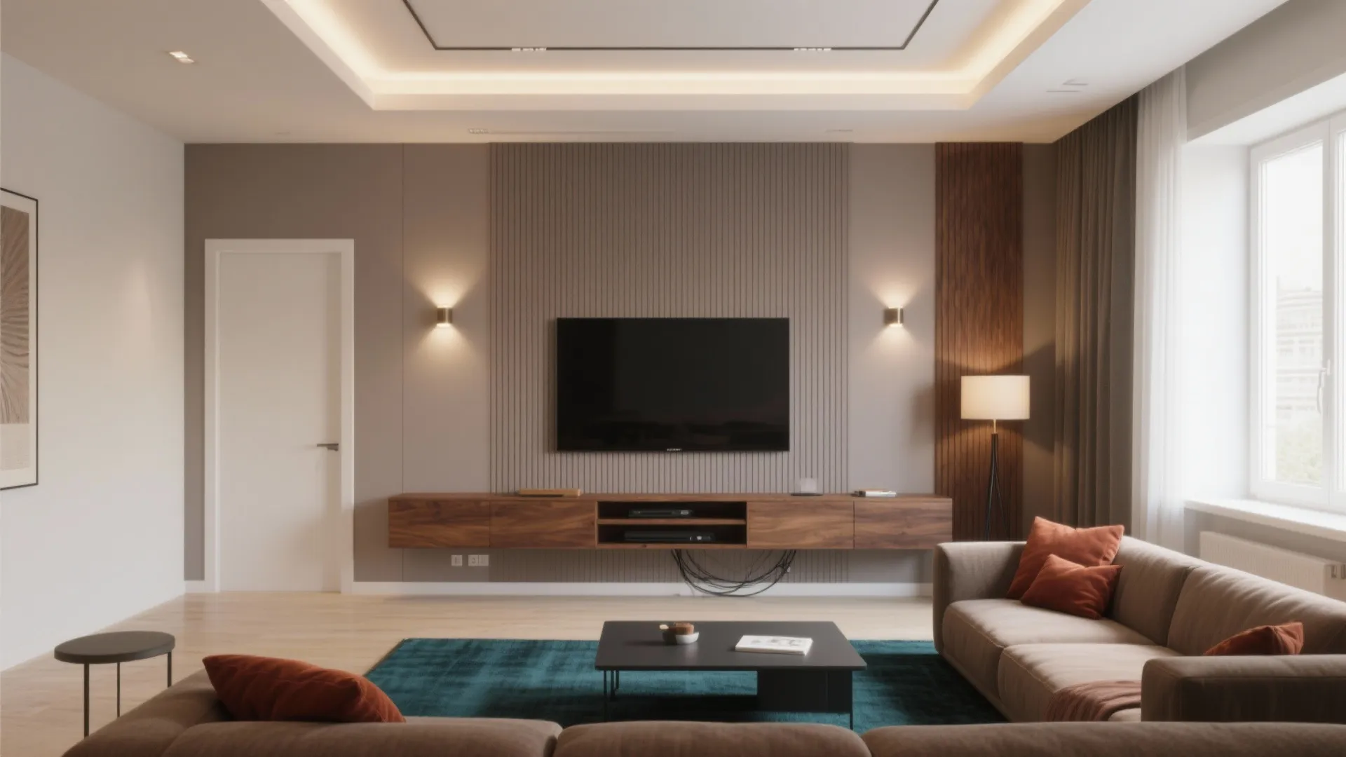 5 Pop Design Ideas for a Stylish TV Hall: Small space, big style: my proven pop design tips for an elevated TV hall