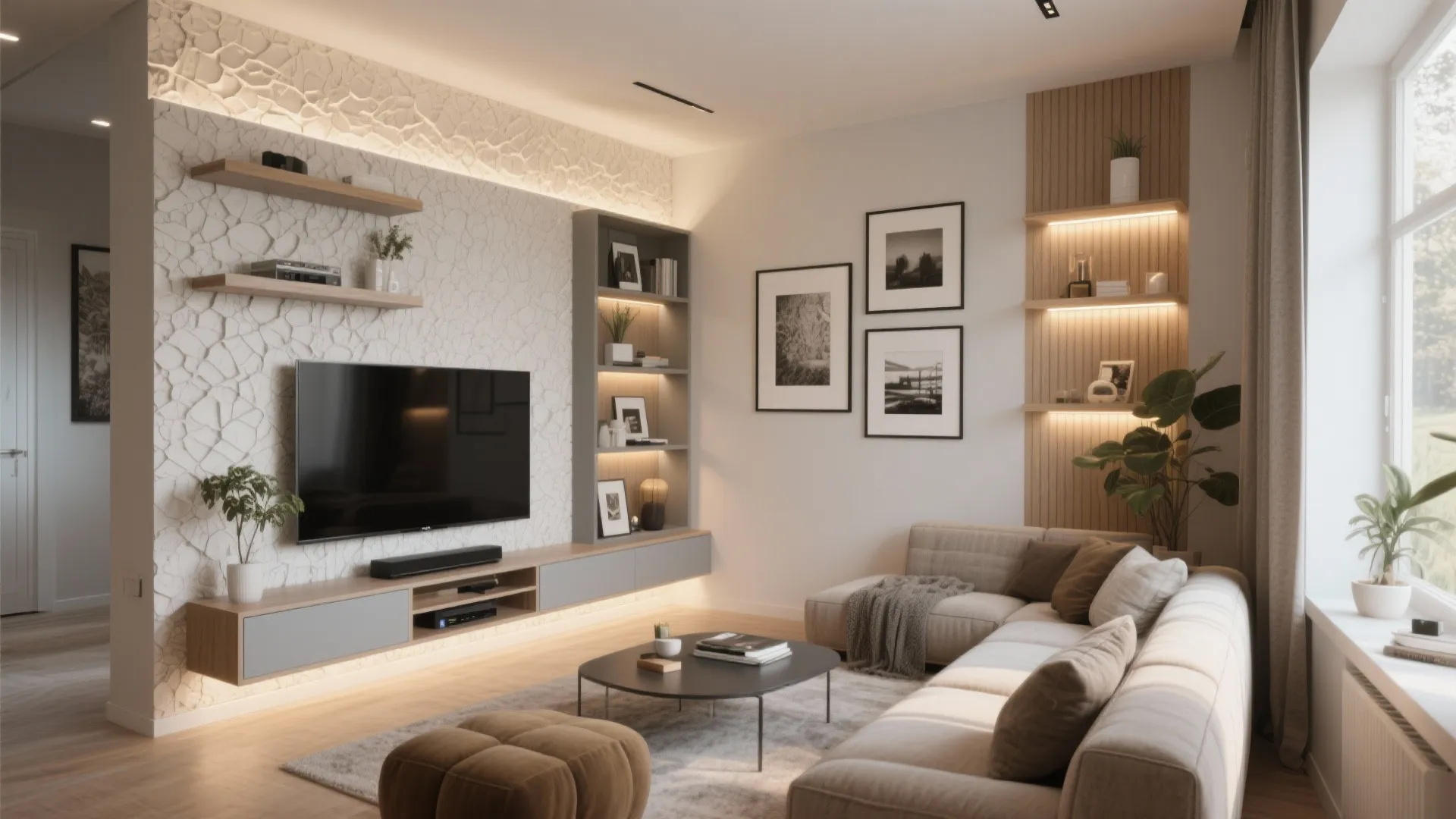 5 TV Room Wall Design Ideas: Creative ways to style your TV room walls without making it feel crowded