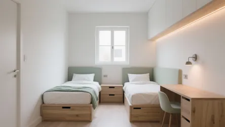 5 Ideas: Twin Bed for Small Room Design