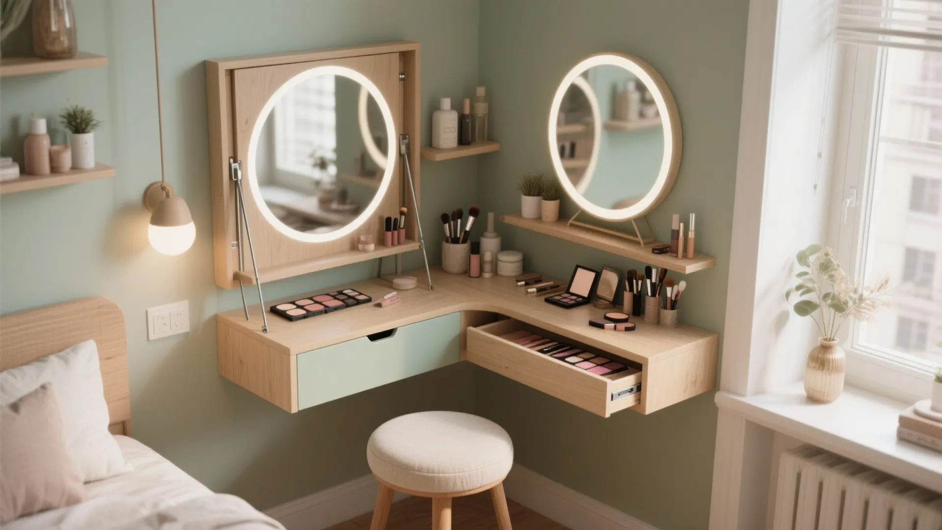Makeup Vanity Ideas for Small Spaces: 5 Smart Designs: How I turn tiny nooks into stylish, functional makeup vanities with clever storage, lighting, and budget-savvy tricks