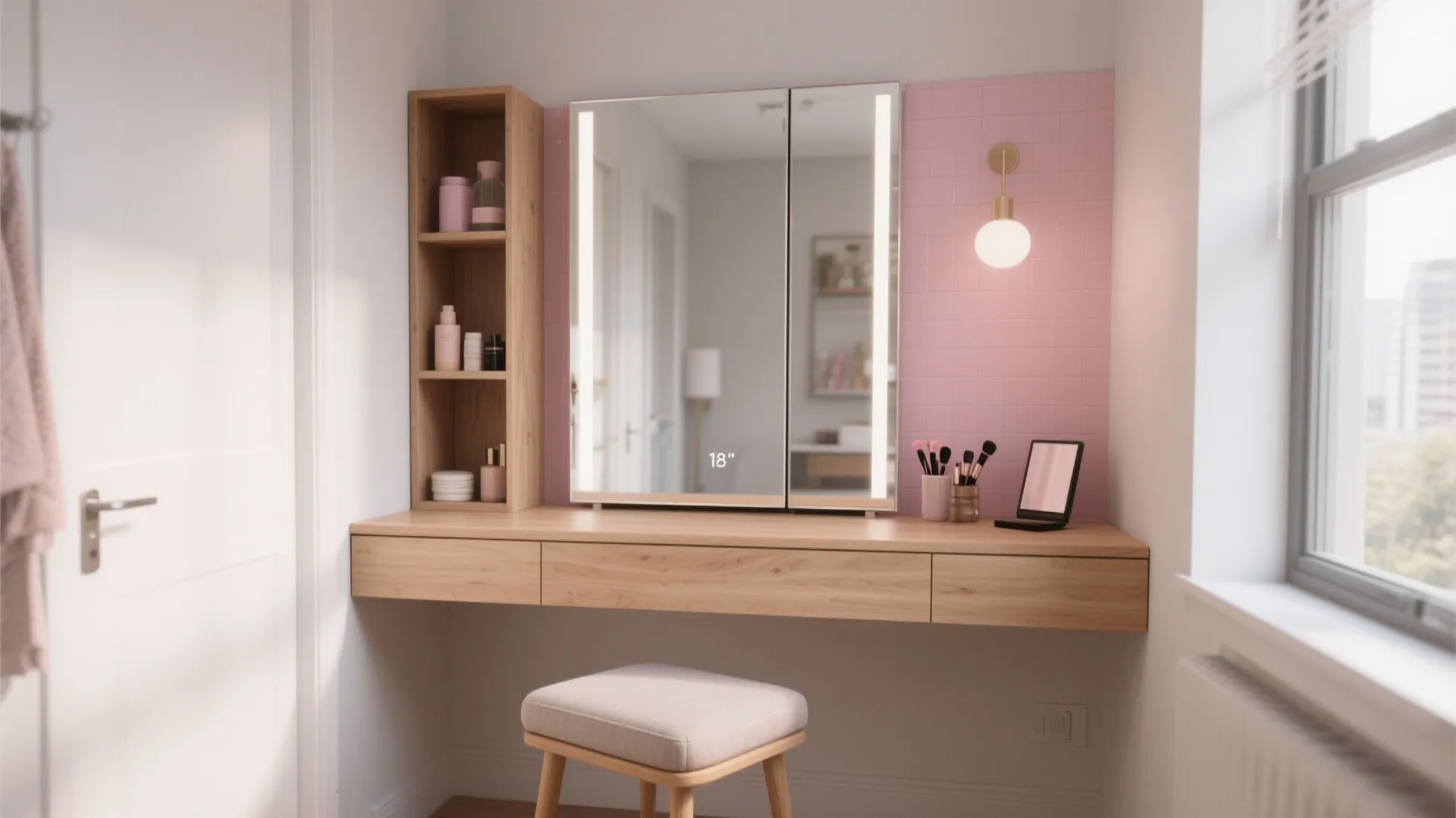 Best Makeup Vanity for Small Spaces: 5 Ideas