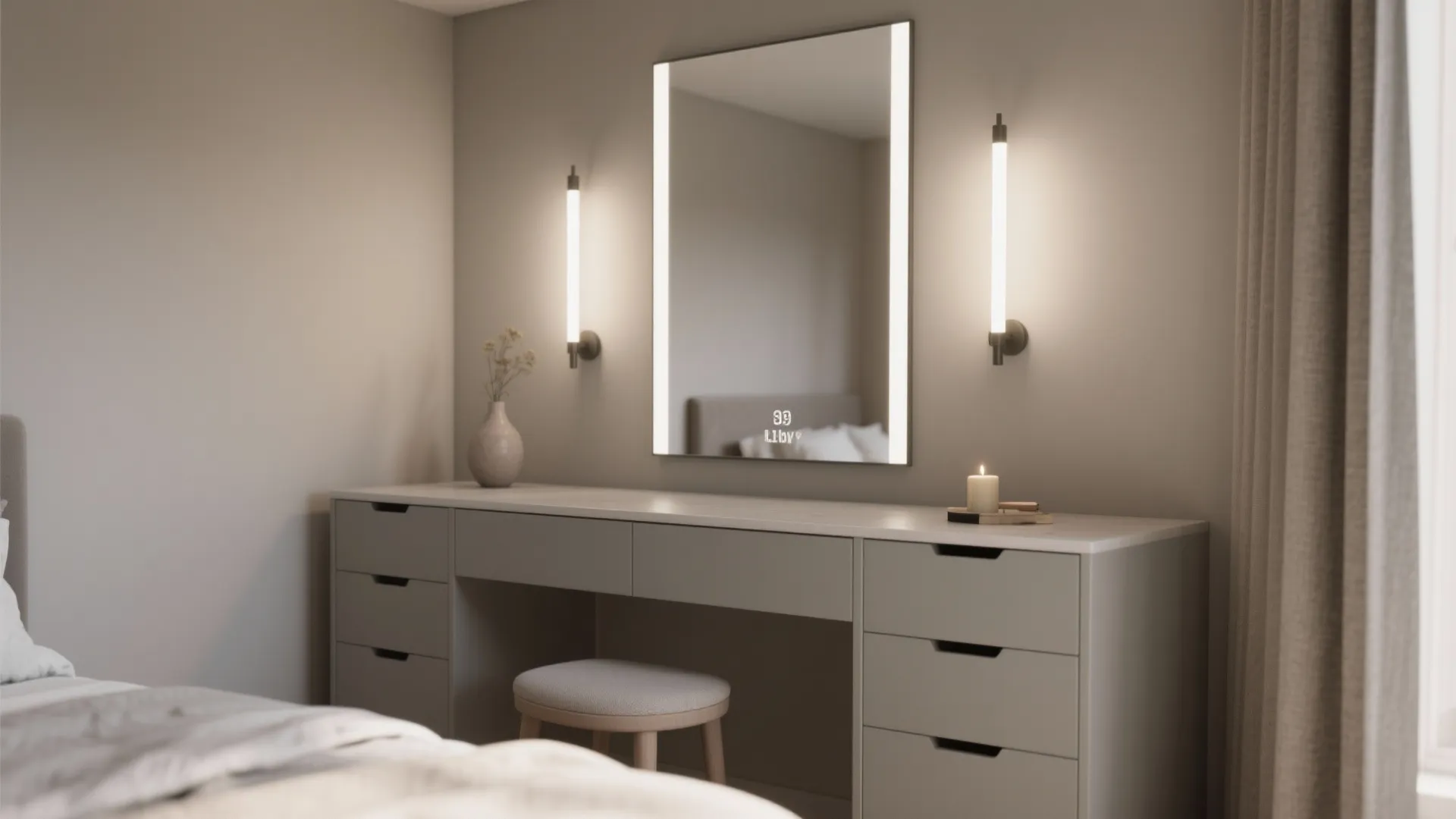 Small Makeup Table Ideas: Maximize Your Beauty Space: 1 Minute to Chic: Fast-Track Guide to Small Makeup Table Solutions