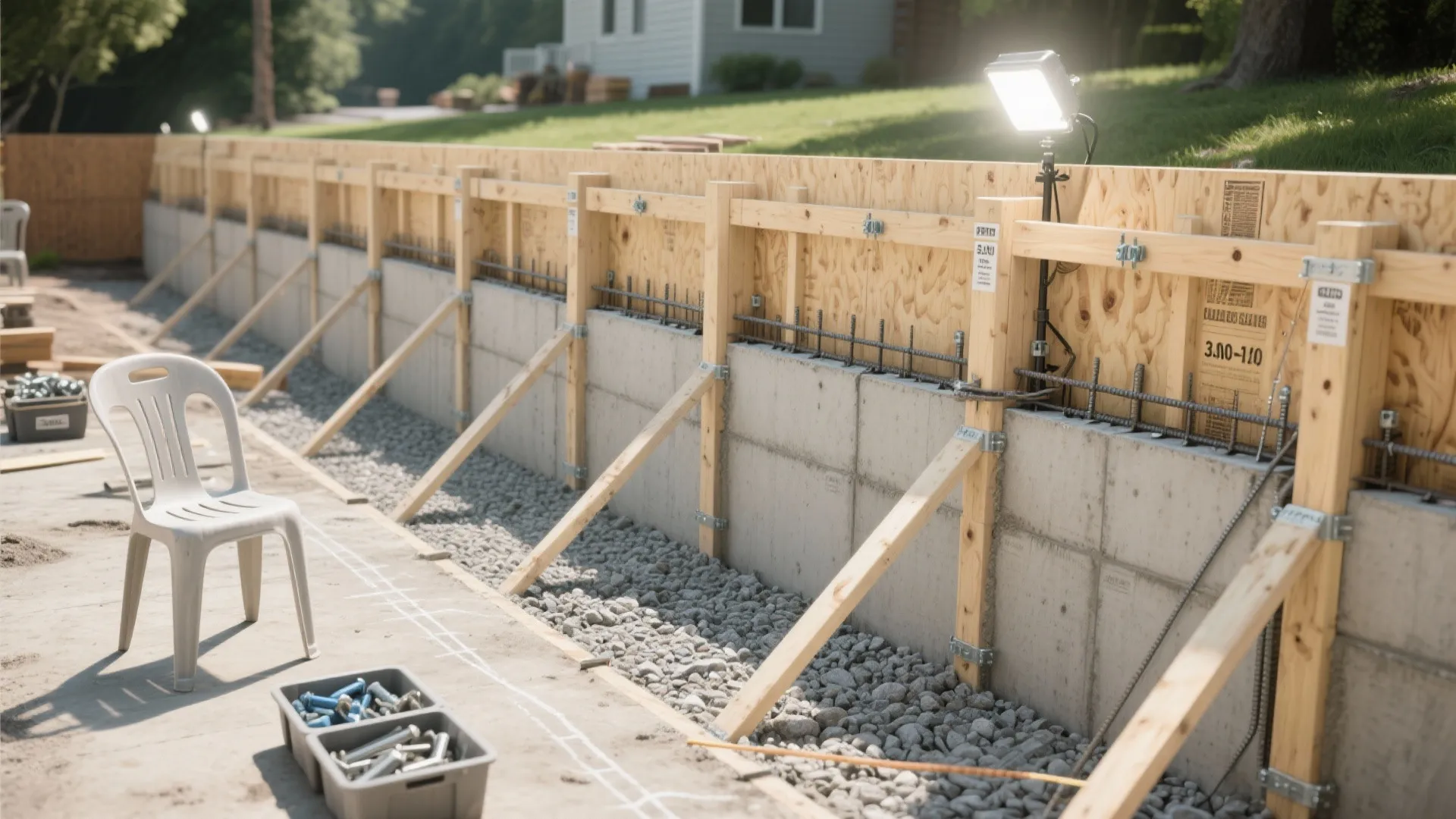 DIY Concrete Wall Forms: Step-by-Step Beginner’s Guide: 1 Minute to Learn Efficient DIY Concrete Wall Form Techniques