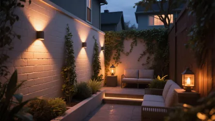 5 Landscape Lighting Wall Ideas
