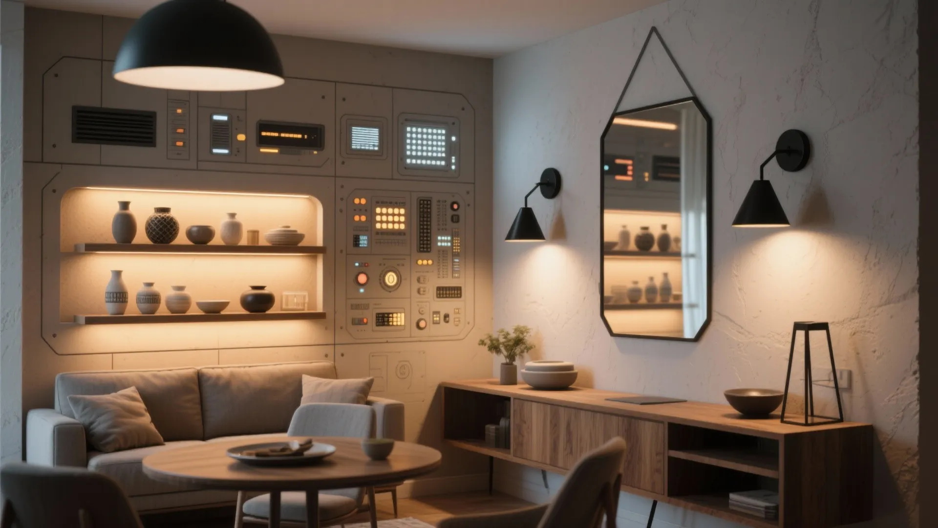 5 Wall Decor with Lighting Ideas