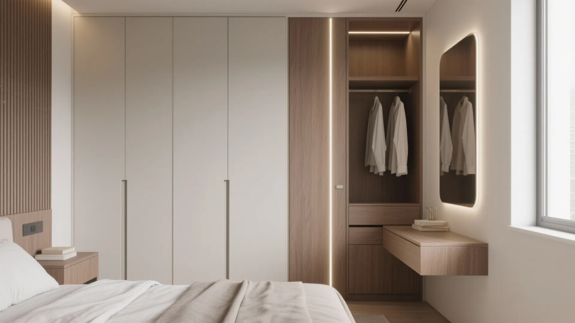 Space Saving Wardrobes for Small Rooms: Smart Design Tips