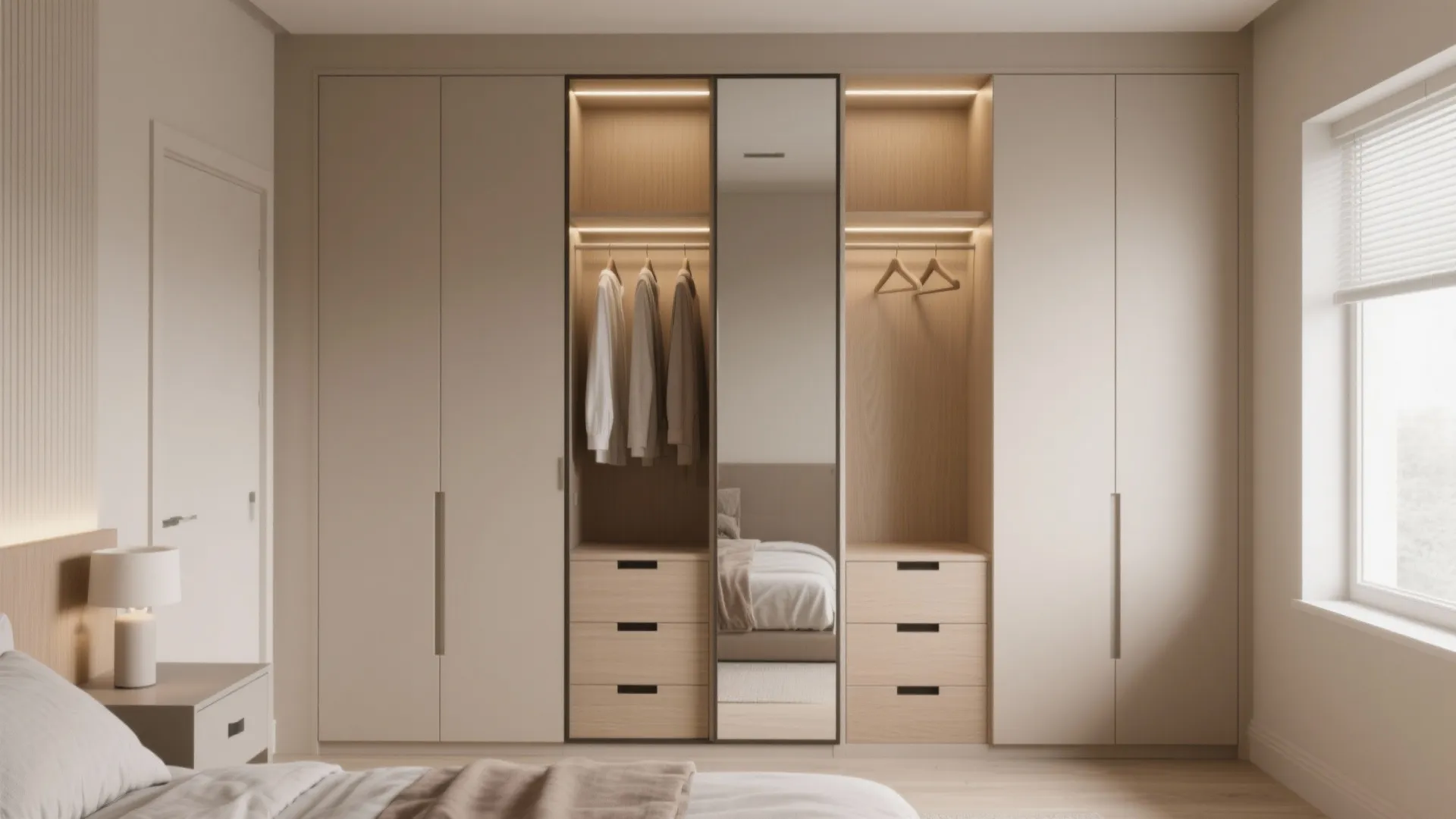 Wardrobe for Small Room: Space-Saving Design Strategies: 1 Minute to Maximize Storage with Smart Wardrobe Ideas