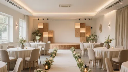Wedding Hall Design: 5 Ideas That Truly Work