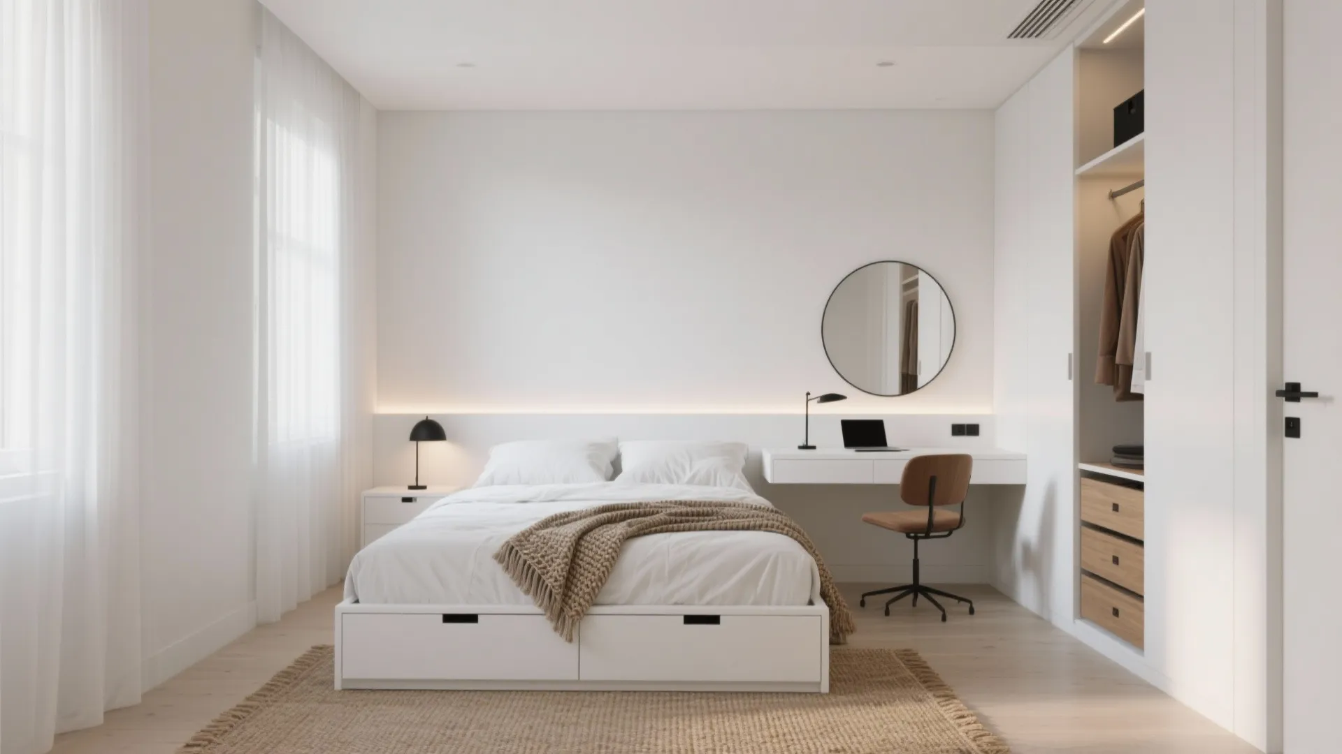 5 Smart Small-Space Ideas for a White Bedroom Set: How I turn cramped bedrooms into calm sanctuaries with white furniture and clever layout tricks