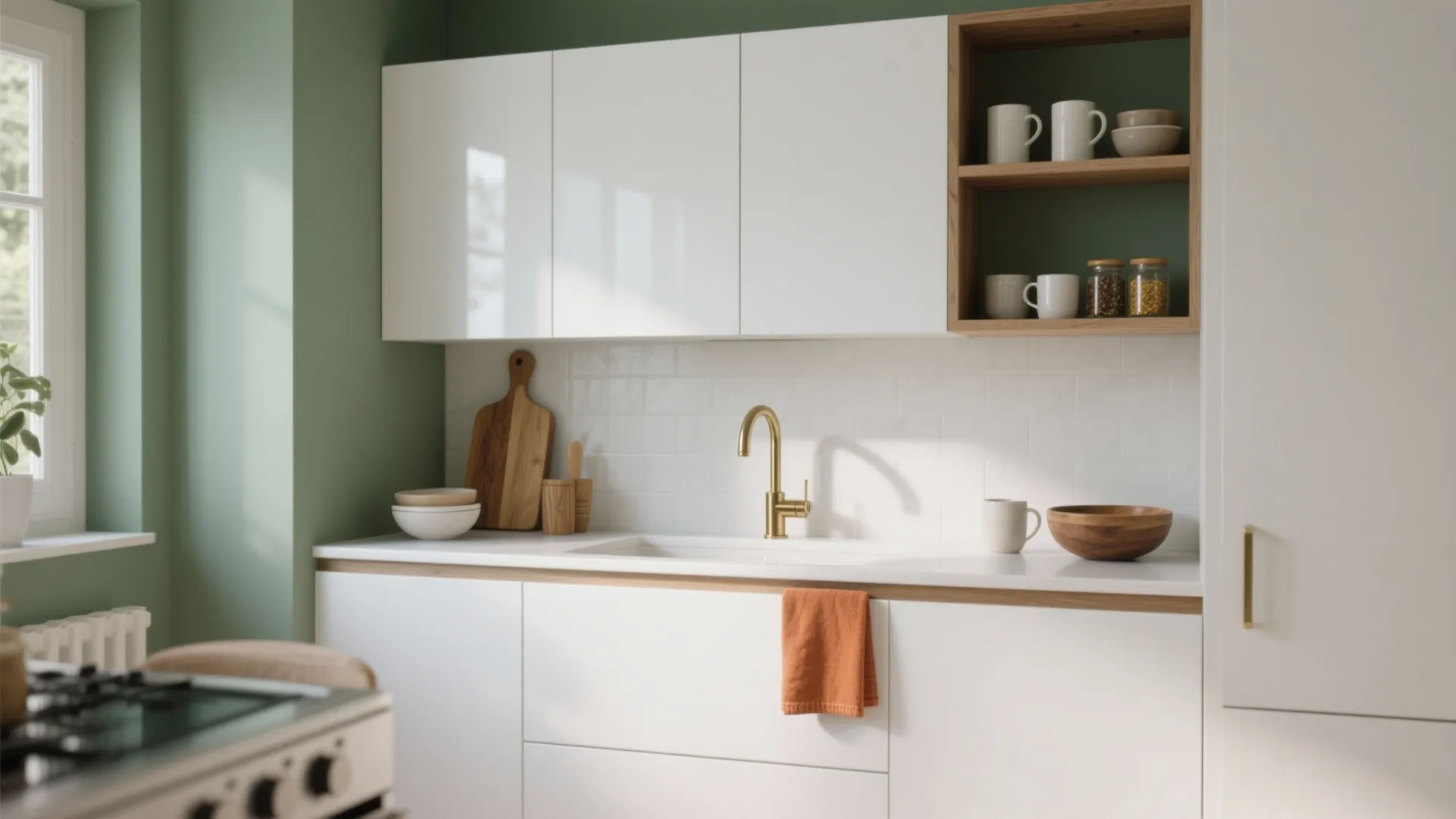 Small White Cabinet for Kitchen: Space-Saving and Stylish Solutions: 1 Minute to Spot the Perfect Cabinet for Your Compact Kitchen