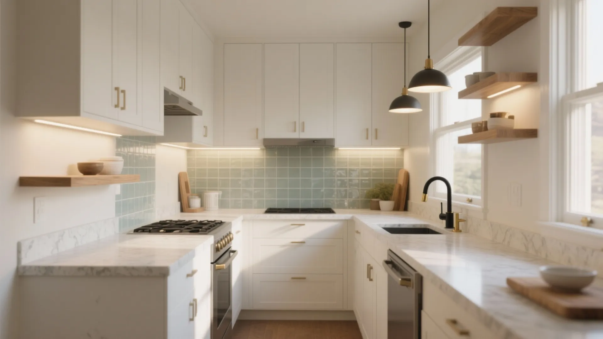 5 Bright Ideas for a White Kitchen Set: Small-space tricks and stylish solutions I’ve learned designing white kitchens for a decade