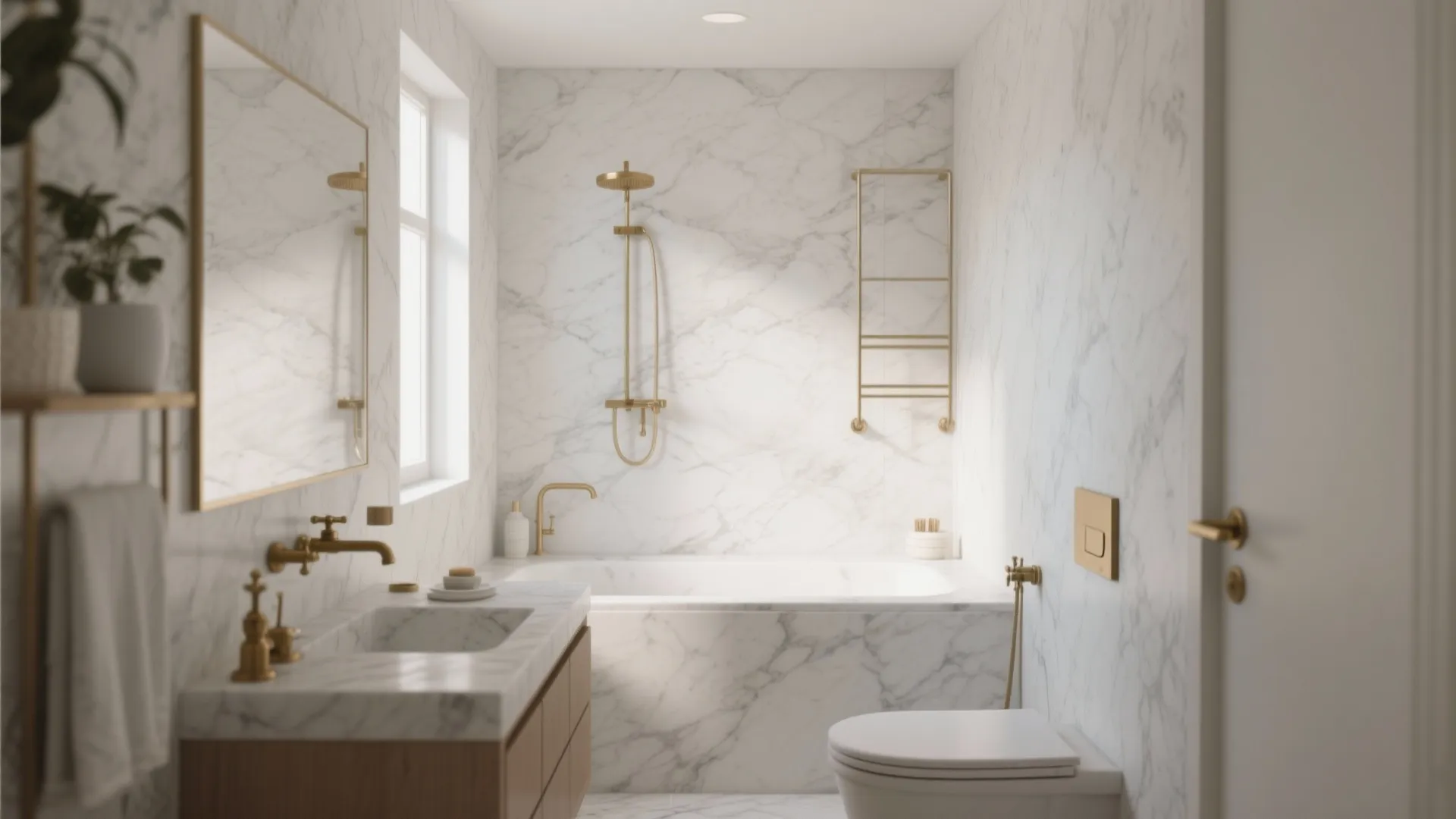 10 Small White Marble Bathroom Ideas: Creative & Practical Small White Marble Bathroom Ideas from My 10+ Years of Design Experience