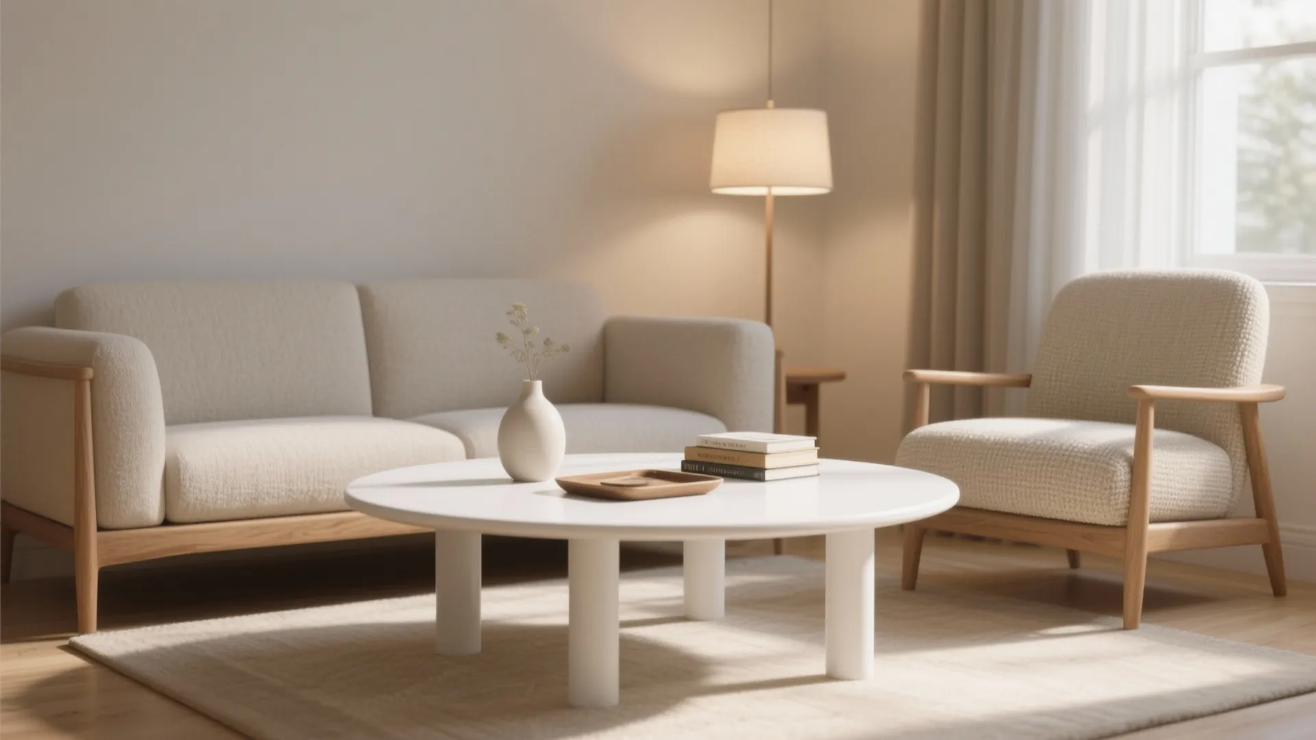 Small Round Coffee Table White: Modern Style for Compact Spaces: 1 Minute to Choose the Perfect White Coffee Table for Your Small Living Room