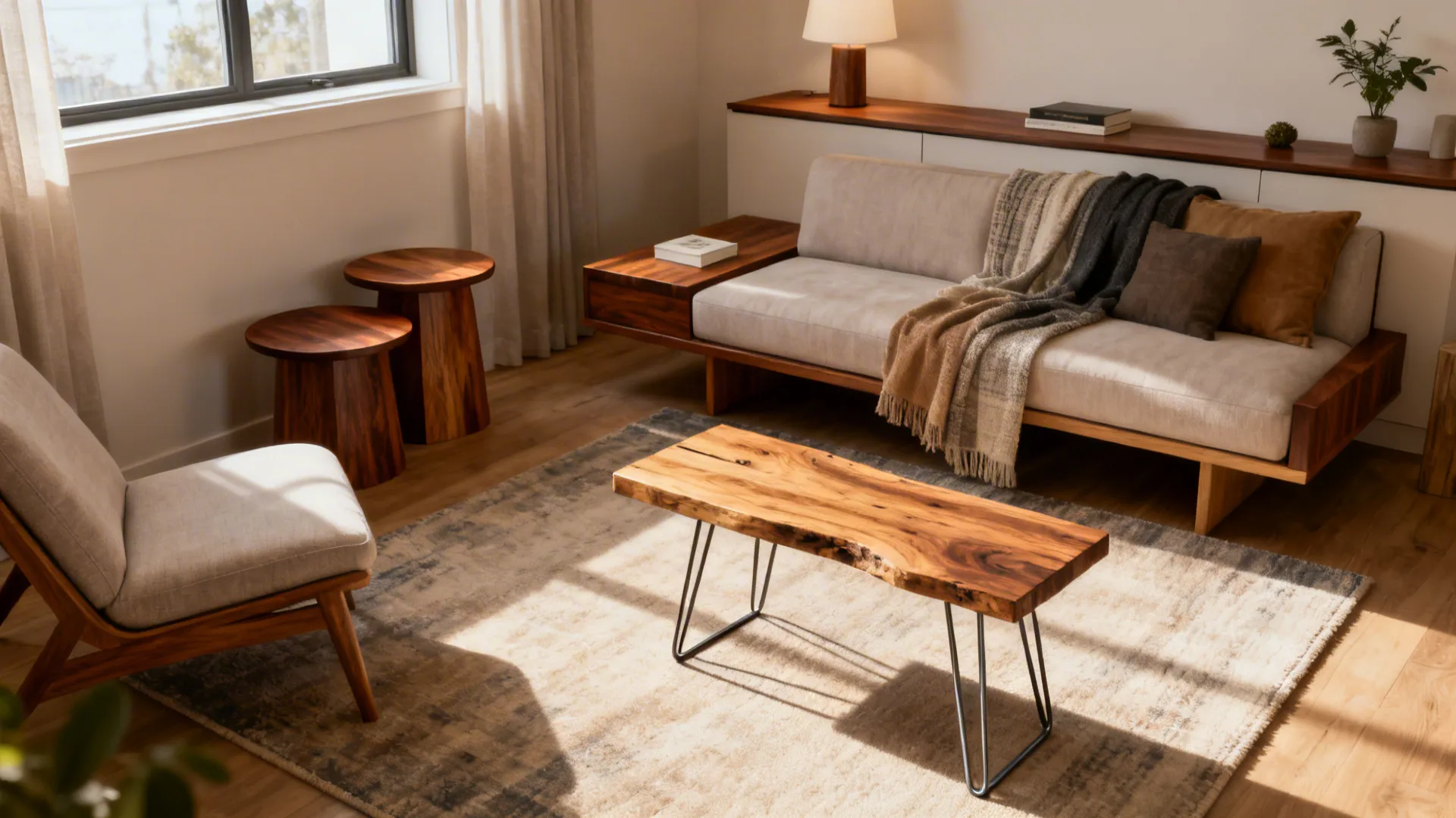 5 Wood End Table Ideas for Small Living Rooms: Practical and stylish wood end tables that maximize space and personality
