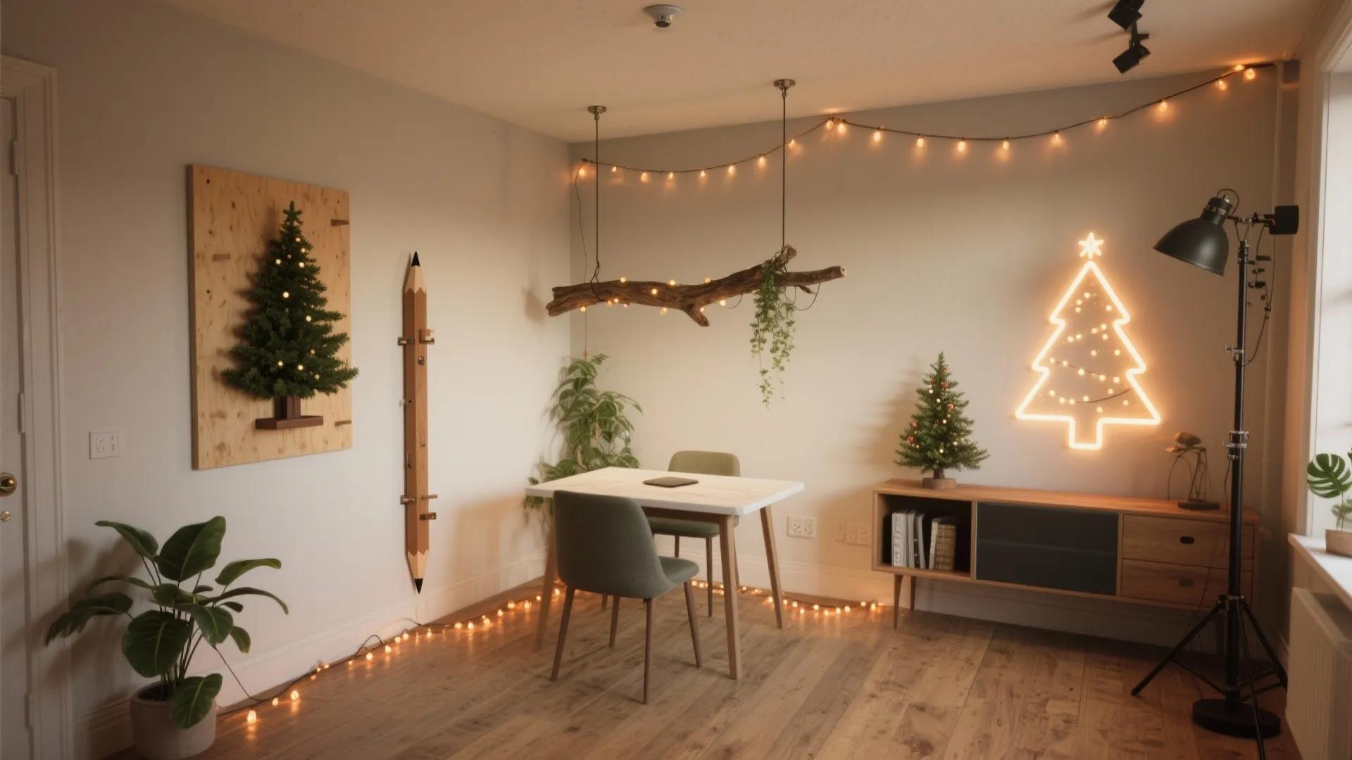 Xmas Tree for Small Spaces: 5 Creative Ideas