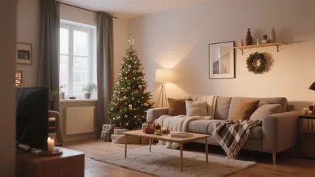 10 Small Living Room Christmas Decorating Ideas