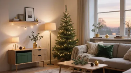 10 Christmas Decor Ideas for Small Living Room