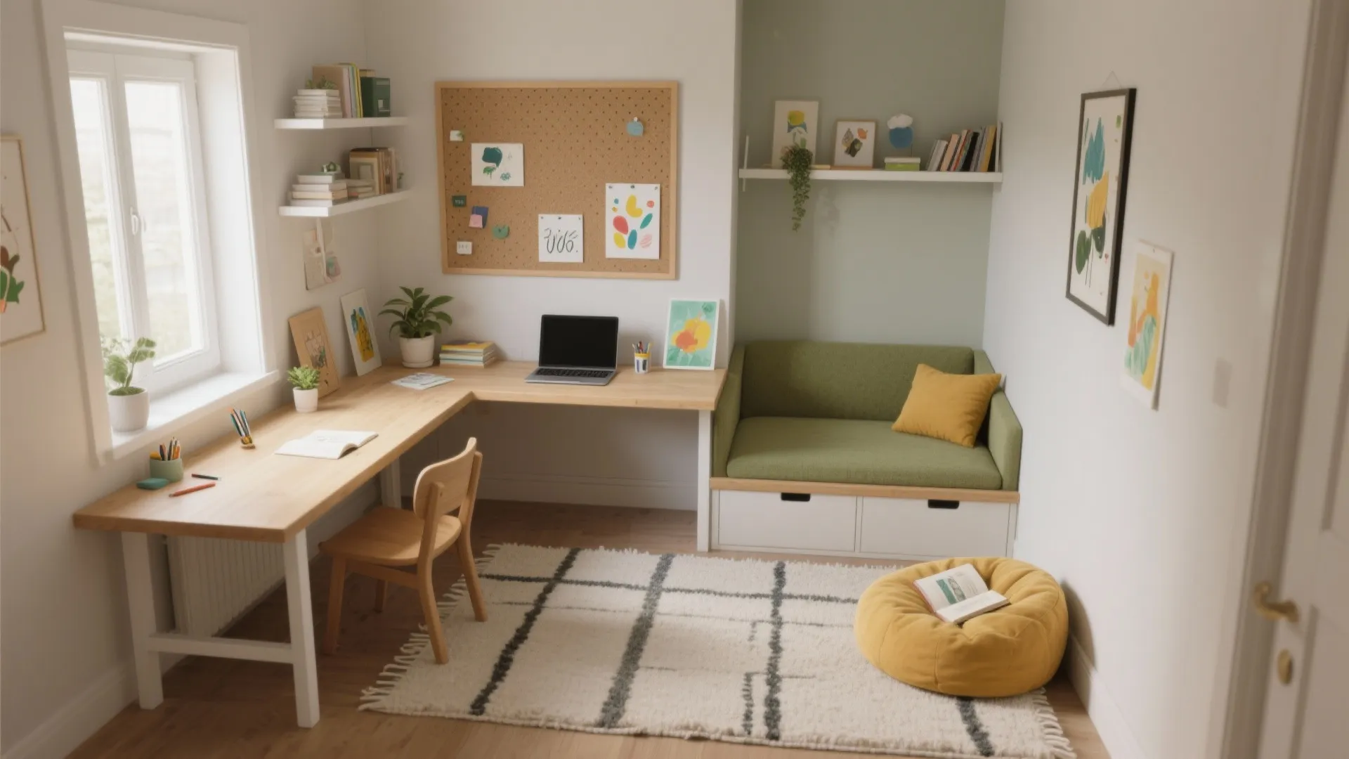 Create Flexible Zones, Even in a Small Room