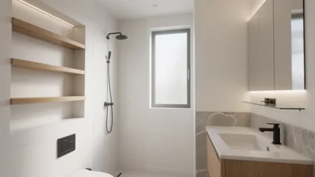 5 Smart Ideas for a Small Bathroom with Shelves