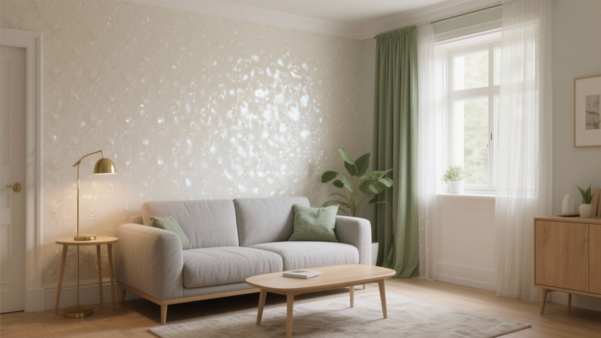 Small Room Feels Cramped? Wallpaper for Small Room Fixes