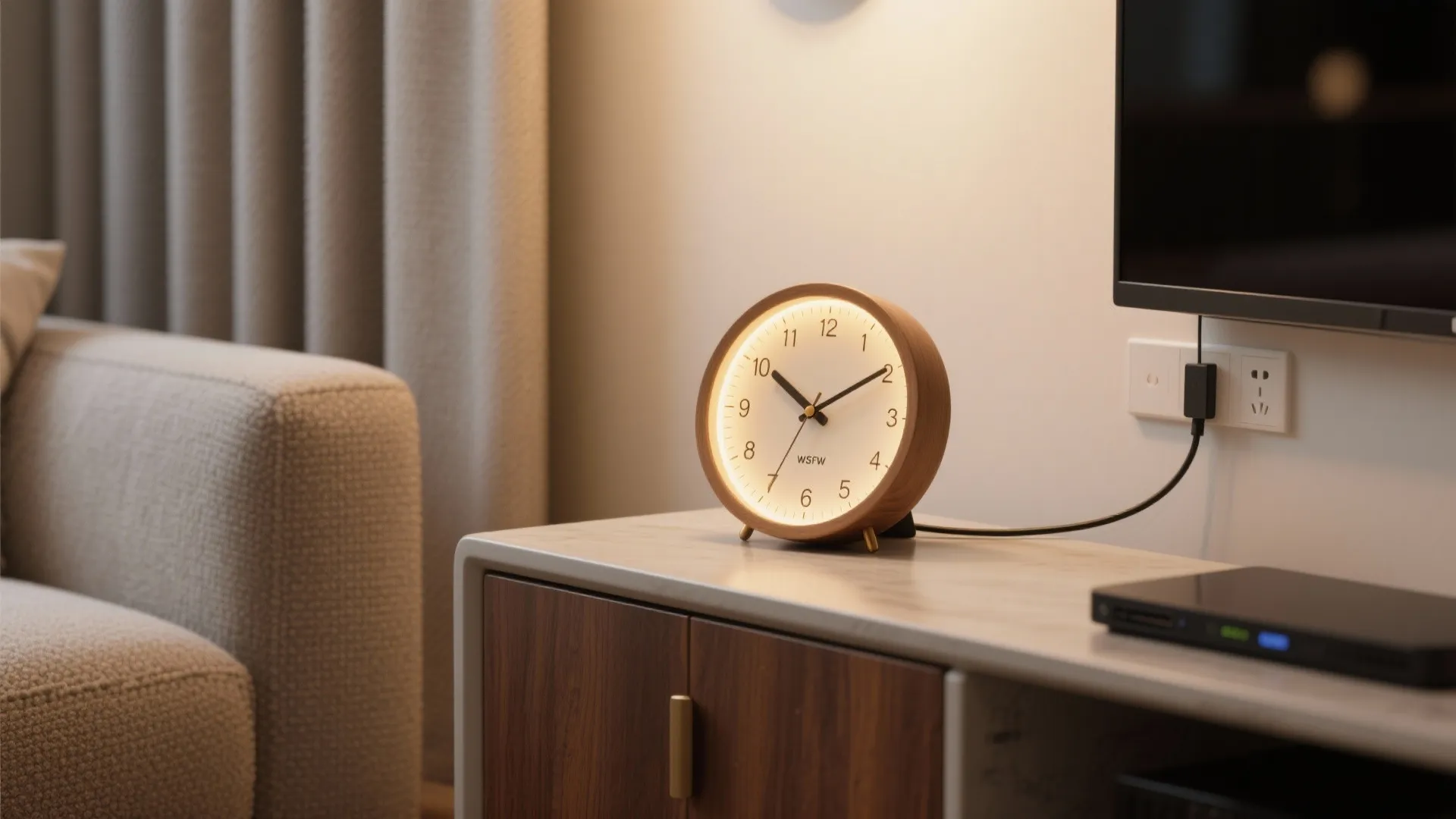 Smart-analog hybrids with ambient light