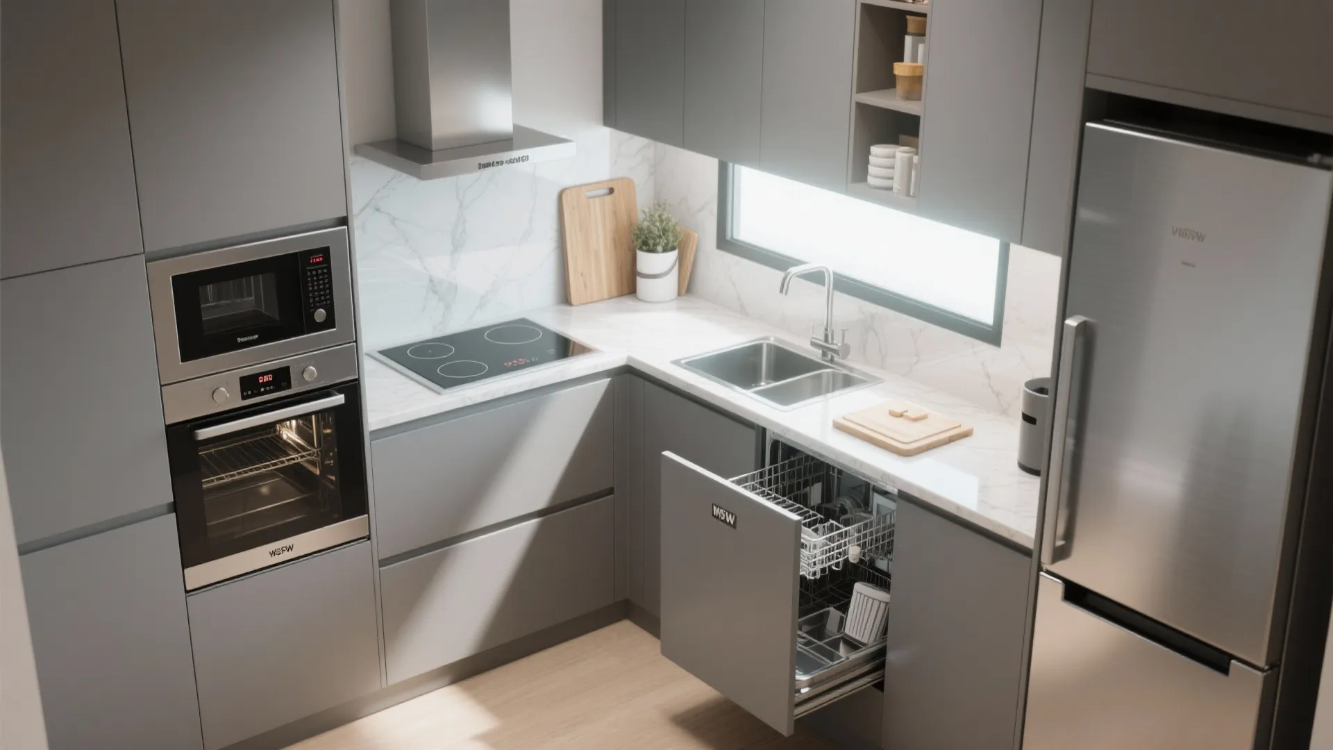 Smart Appliances and Compact Workstations