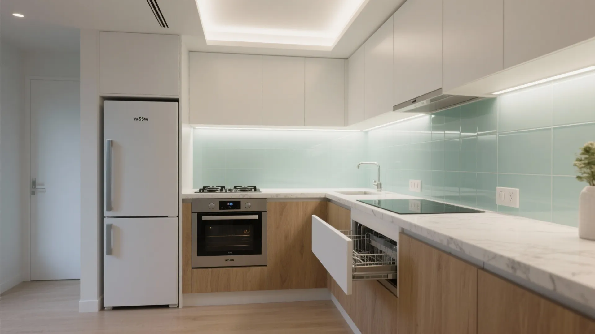 Smart appliances and concealed lighting