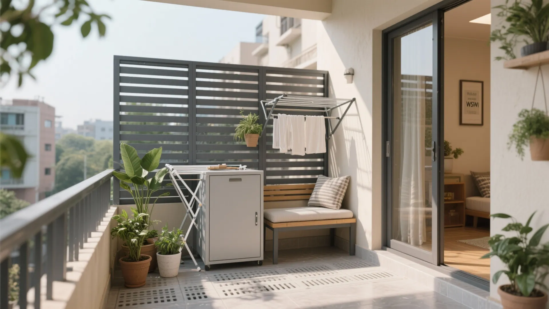 [Section: Inspiration 5] Smart Furniture, Smarter Balcony
