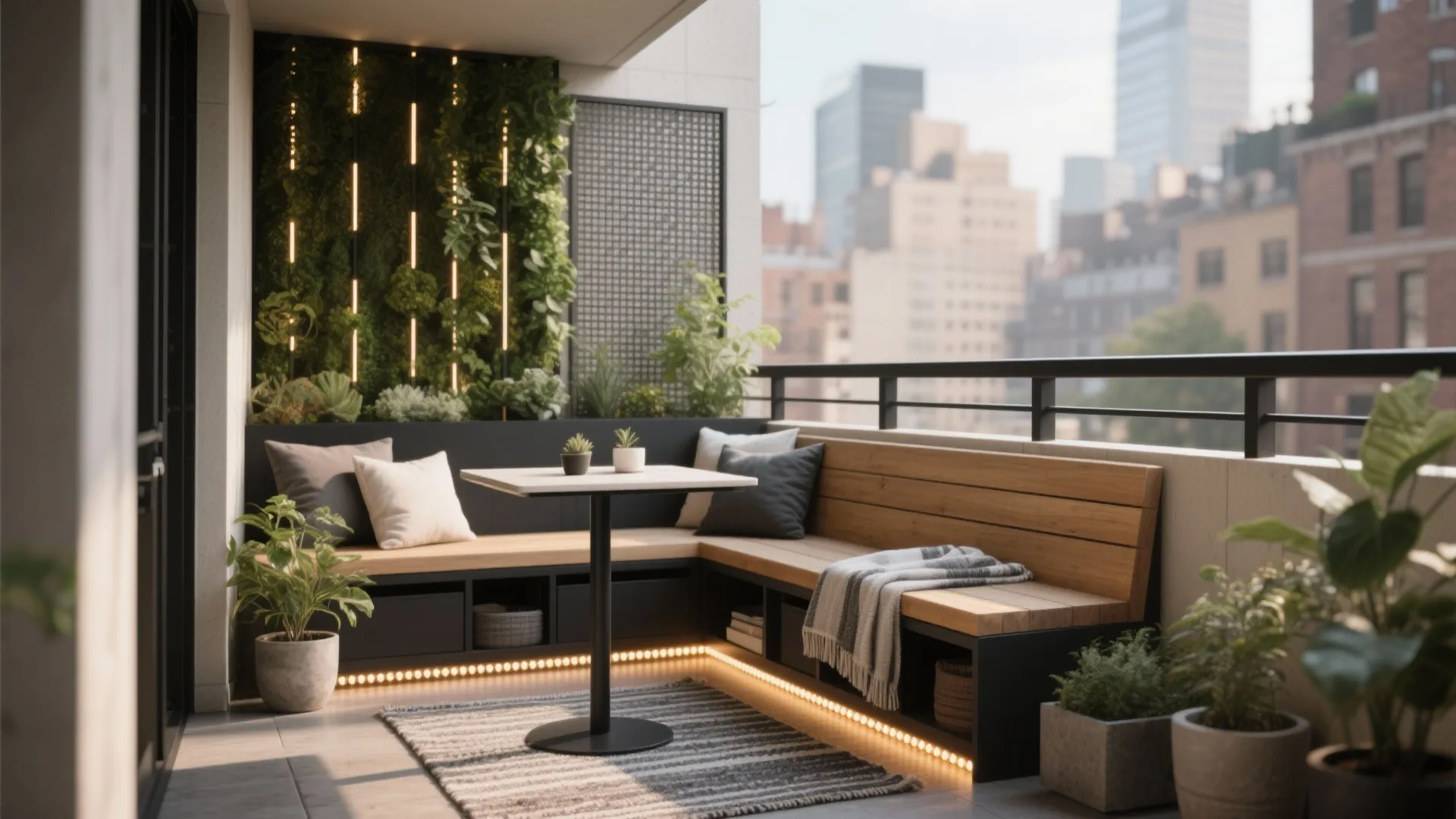 5 Balcony Design Ideas Pinterest Fans Love: Small-space balcony design can spark big creativity—here are five expert-backed ideas I’ve used with clients and in my own home