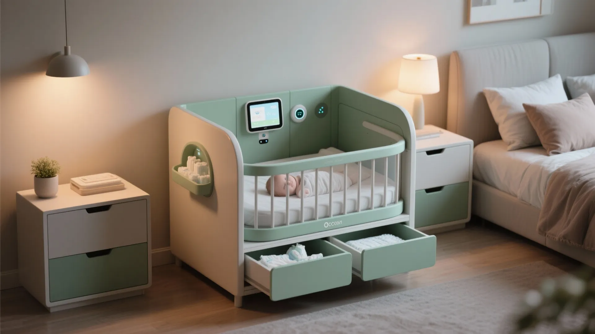 5. Multi-use furniture with tech-friendly features