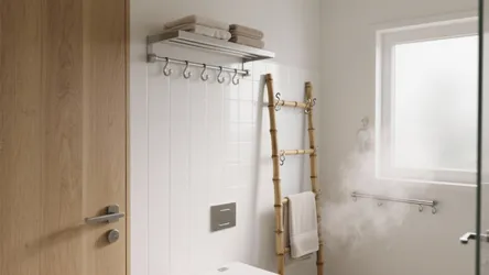 5 bathroom hanger design ideas that maximize space