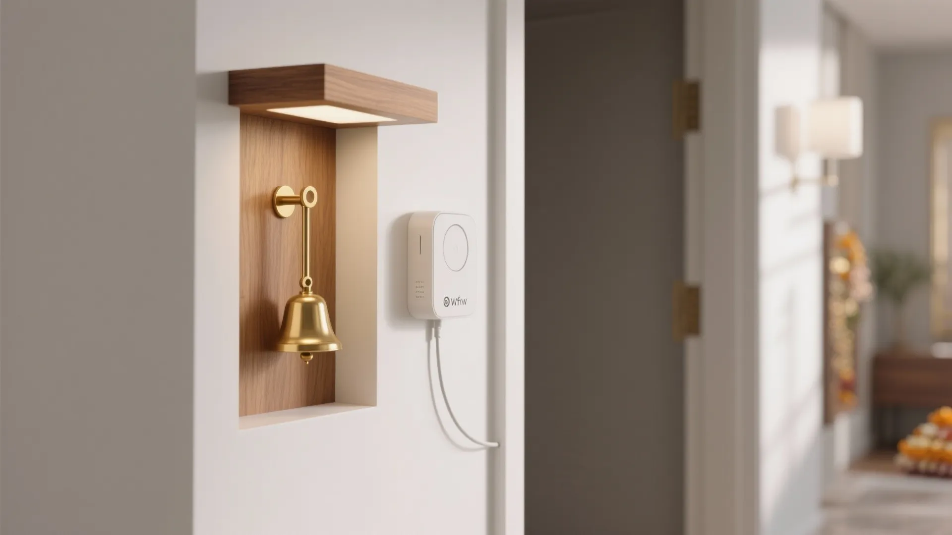 Smart Bell with Temple Chime Soundscape