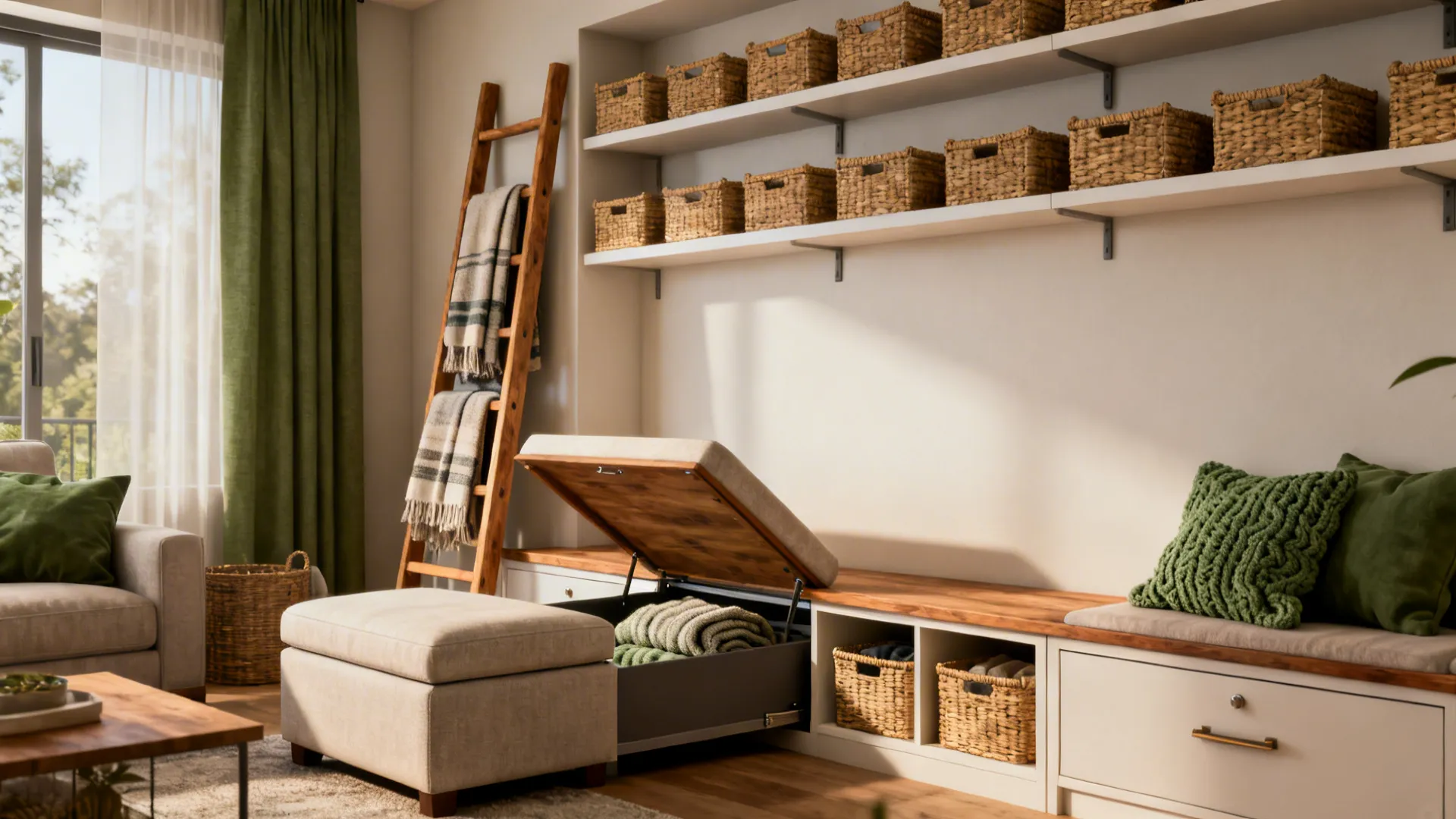 5 Cozy Blanket Storage Ideas for Small Living Rooms: Creative, practical and budget-friendly blanket storage solutions I’ve used in real small-space projects