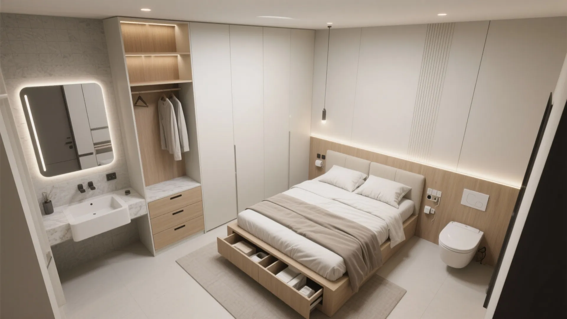 Smart Bedrooms & Bathrooms: Built-Ins that Earn Their Keep