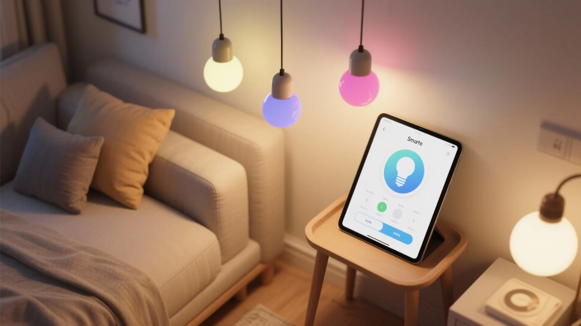 4. Smart Bulbs for Flexible Ambiance