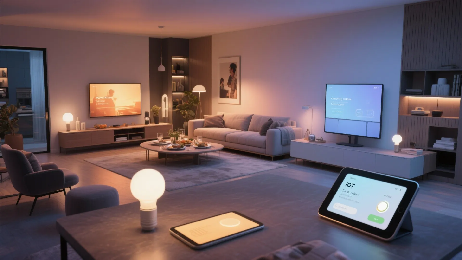 5. Smart bulbs and layered scenes