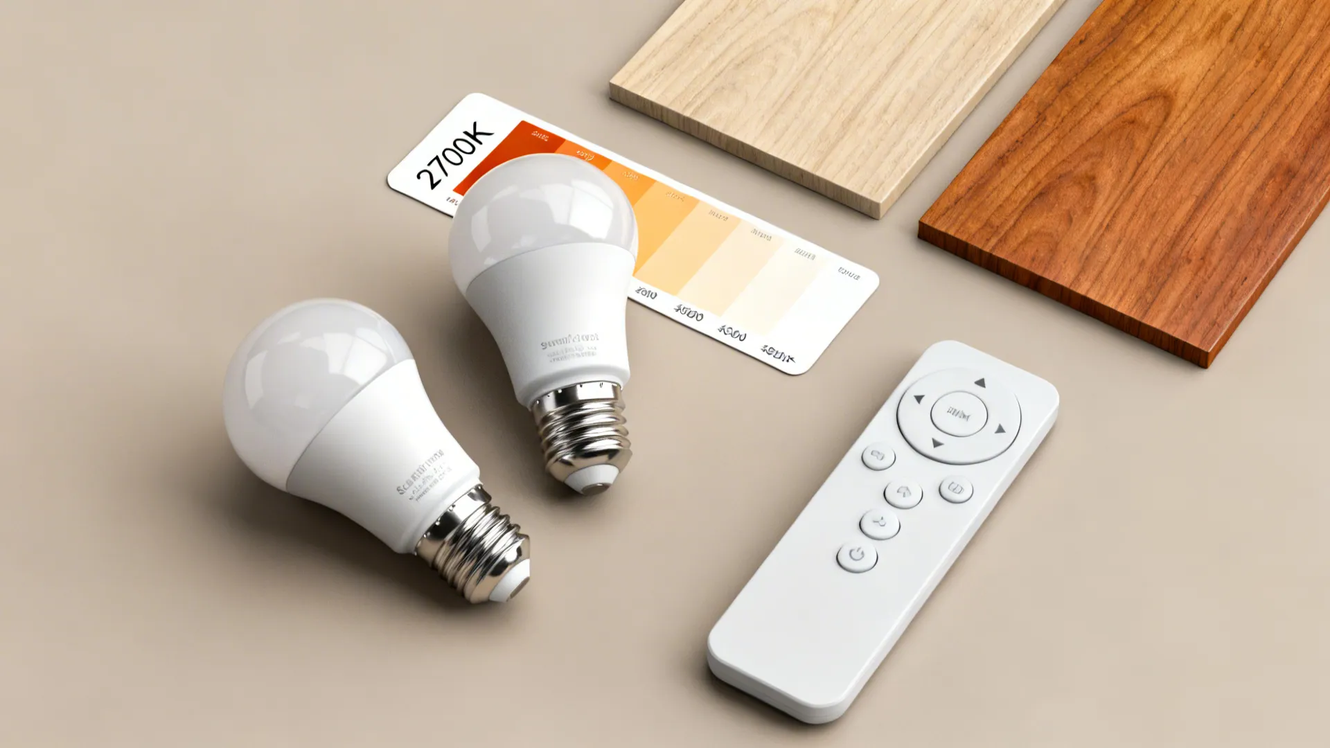 5. Smart bulbs and layered color temperature