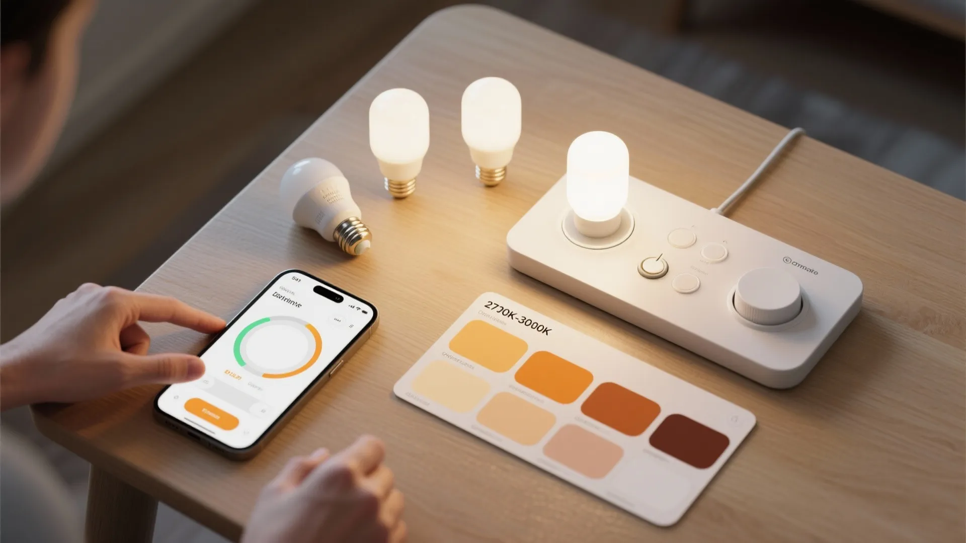 5. Dimmer Controls and Smart Bulbs