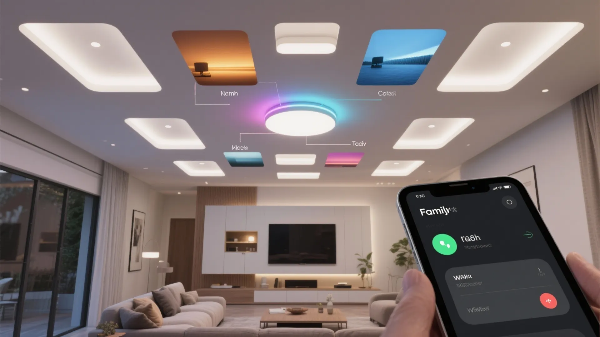 4. Smart RGB and Tunable White Fixtures